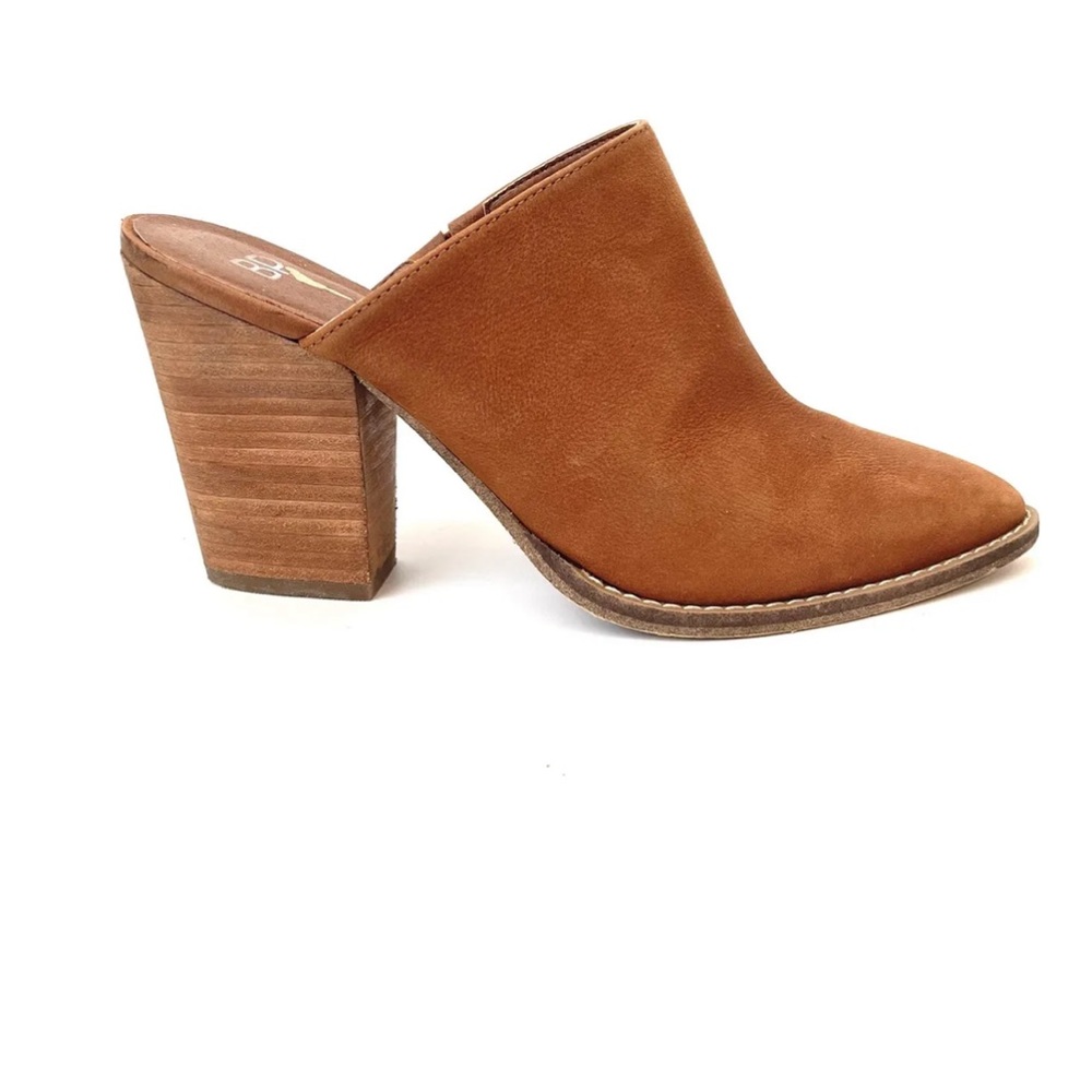 BP maya block mules size 8 women. Cognac color.